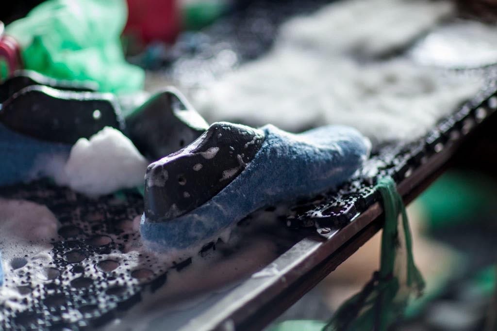 Felt slippers